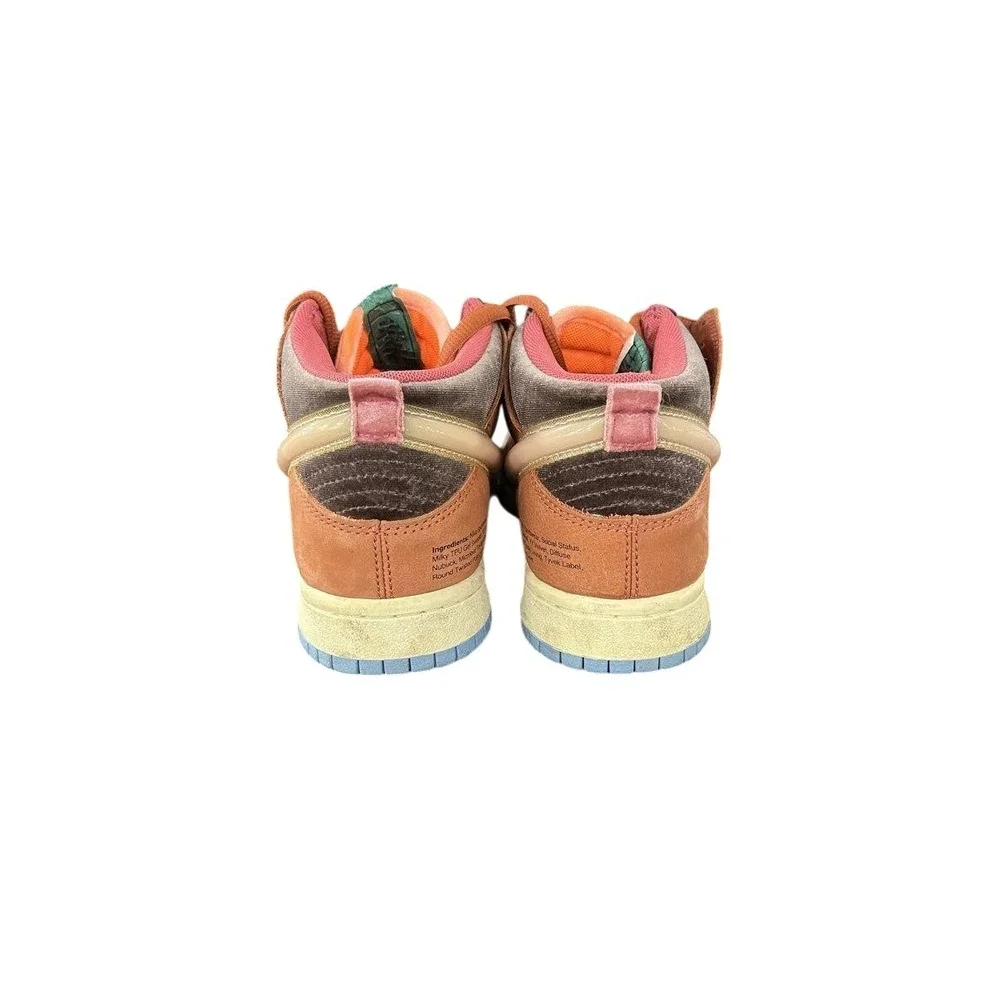 Nike Dunk Mid Social Status Free Lunch Strawberry Milk Mens Sz 7.5 US DJ1173-700